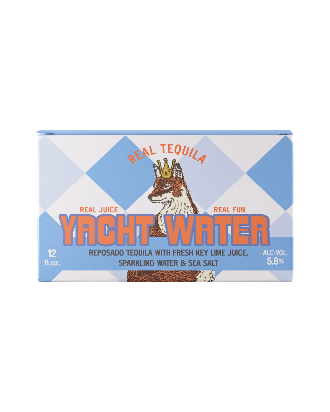 Yacht Water Key Lime six-pack carton